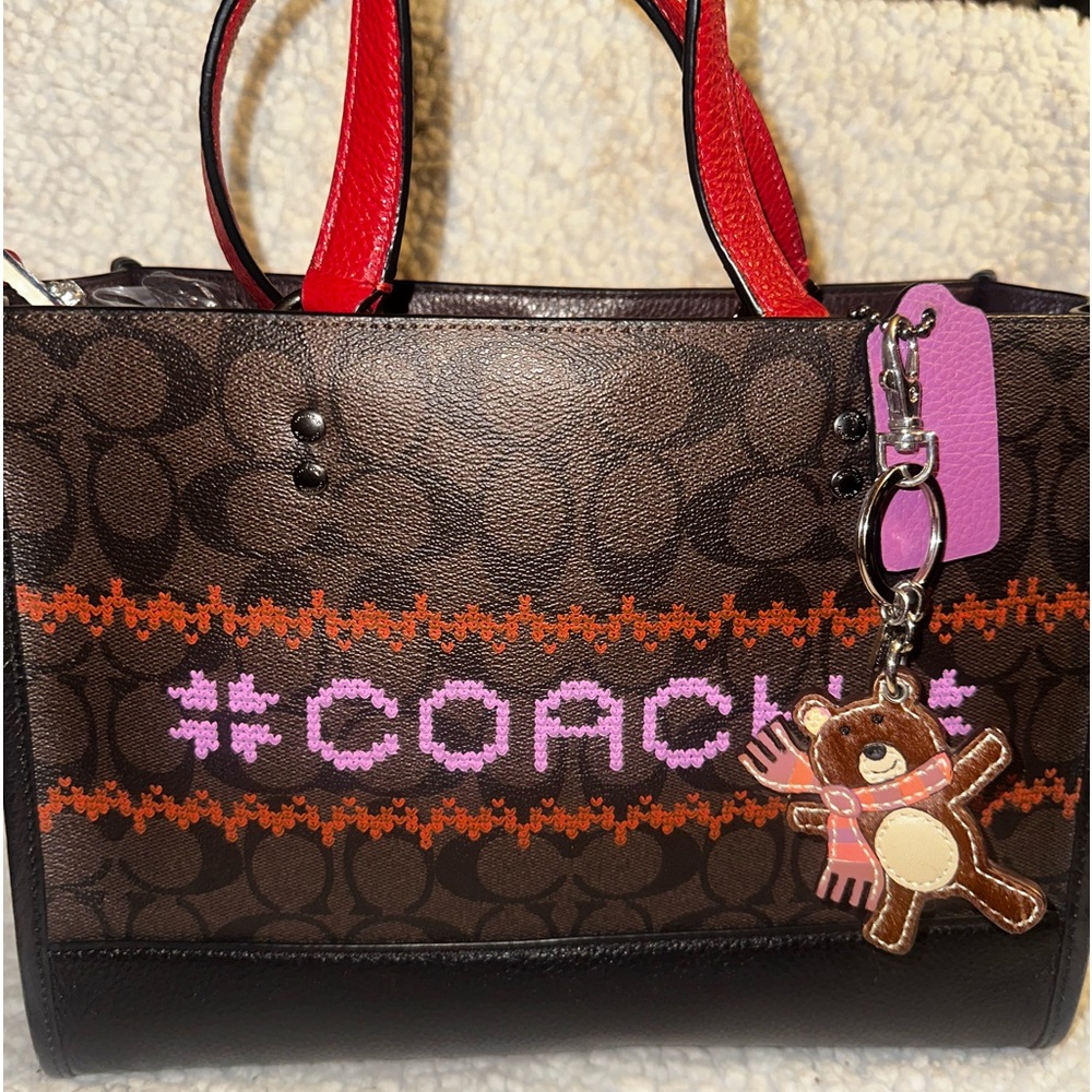 Coach Dempsey Carryall Multi. Beautiful handbag.